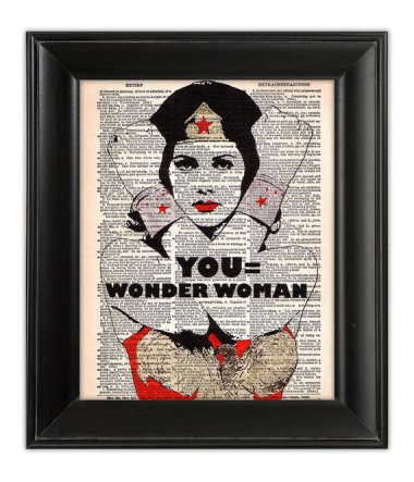 Wonder Woman painting by PatricianPrints