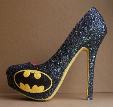 Batman platform shoes by TattooedMary