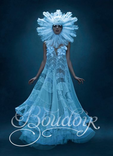 You know how every fashion show ends with a bride? You're welcome.