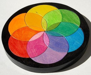 Beautiful color wheel puzzle by ThePuzzledOne
