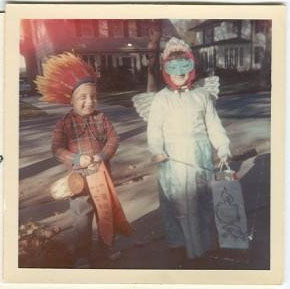 Let's forget for a moment that poor Henry was dressed in something amounting to blackface. Just look at the tragic quality of the crap we're wearing.