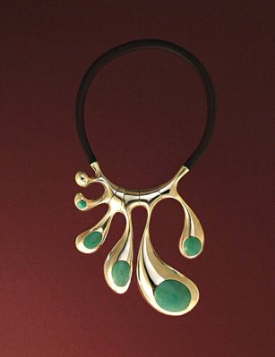 For $26K, you can be the proud owner of this necklace which looks to me like Ren of Ren & Stimpy's foot. By SimonMuscat