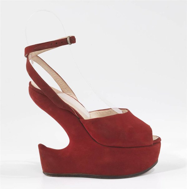 Victor’s platform sandal, circa 1940