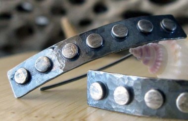 Industrial earrings by PoseidonsBooty