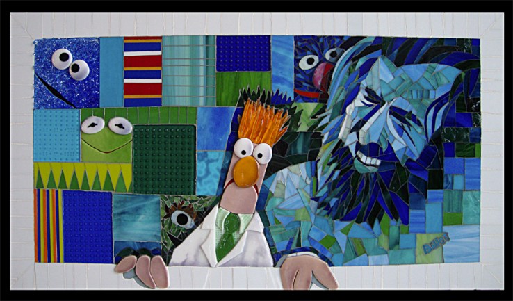 "Meep Believing" Jim Henson portrait by Linda Billet