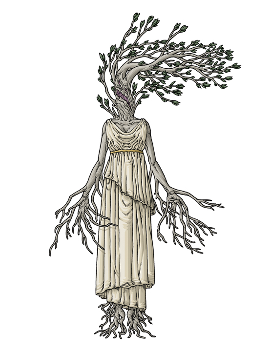 "Apollo, chasing Daphne, gain'd his prize  But lo! she turned to wood before his eyes." H.P. Lovecraft, On the Vanity Of Human Ambition