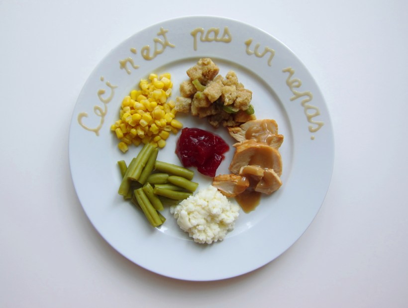 Magritte Thanksgiving Dinner by Hannah Rothstein