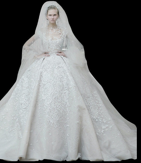 Enjoy your special day! Voluminous silk dress on sulky model by KamogelBeadDesigns