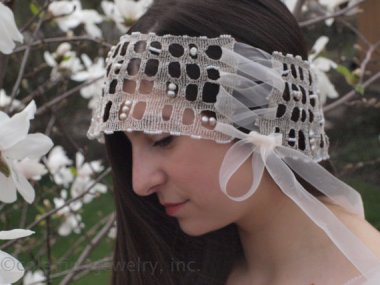 Is your cranium shaped like Stewie Griffin's? Do you have presidential ears? Is your head feeling a bit bloated? Have no fear! This head corset will save the day! By IntricateJewelry