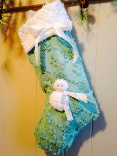 And then there's this thing made from someone's grandmother's bedspread. From the eternally-optimistic AmazingStockings