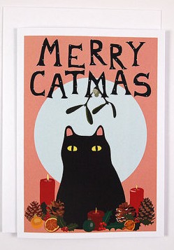 The Cat People definitely enjoy getting their holiday on. By, and I am not making this up, ILikeCatsShop