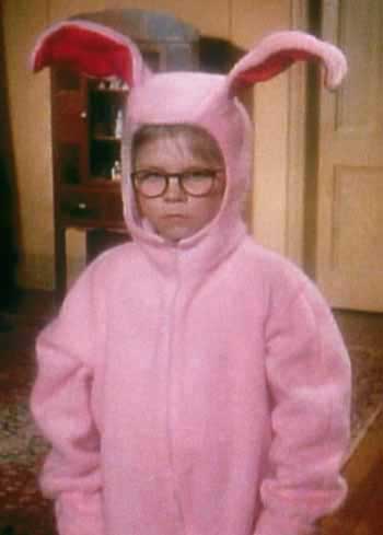 "A Christmas Story" bunny hoodie
