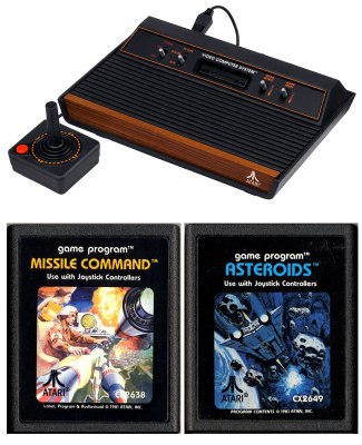 Atari, plus two of the hottest games of the day!