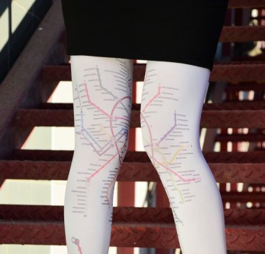 These are a cute idea, but they could lead to some really awkward situations on the subway. By colinedesign