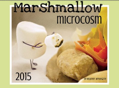And for the conflicted marshmallows in your life, here's the Marshmallow Microcosm calendar