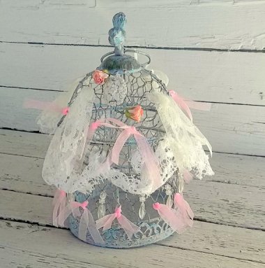 It used to be a birdcage. What it is now is anyone's guess. By 0NamesLeft