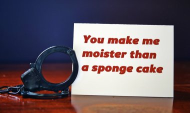 I am starting to understand why some people hate that word. I love that the card is posed with a handcuff. By CrimsonAndCloverCard