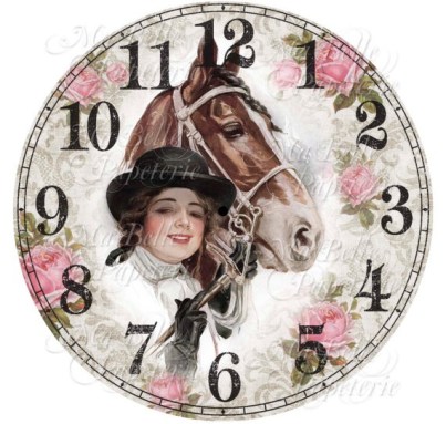 For example, here's a busy, busy, busy clock face available for download from MaBellePapeterie. Yuck.