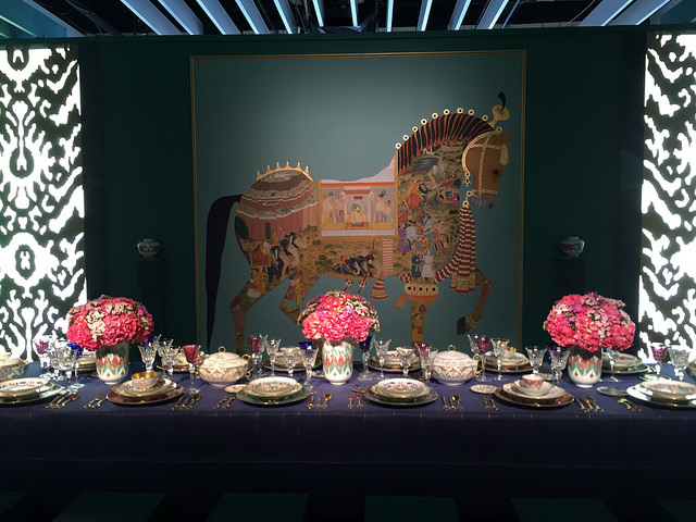 DIFFA Dining by Design 2015 entry sponsored and designed by Hermes. It was so beautiful, we died.