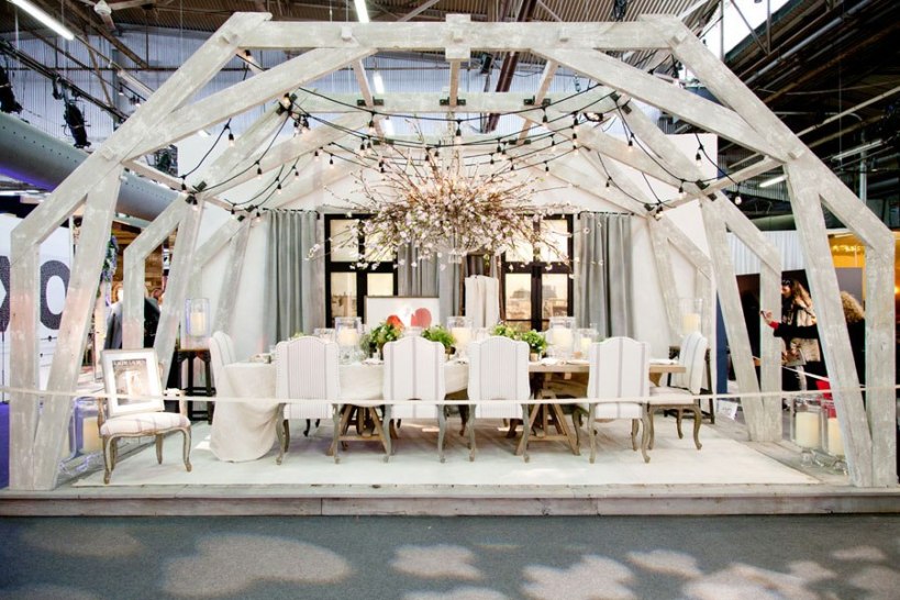 The Ralph Lauren display from the 2014 DIFFA Dining by Design show
