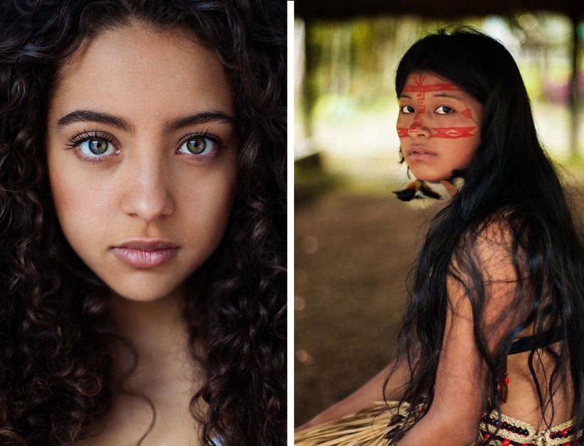 Romanian photographer Mihaela Noroc has made it her life's work to travel around the world photographing each unique culture's image of beauty. Her project is called "Atlas of Beauty."