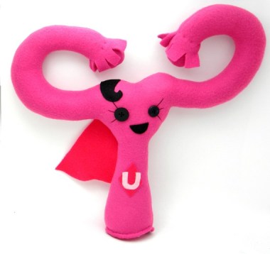 Congratulations on your pregnancy! Here's a superhero uterus! By VulvaLoveLovely