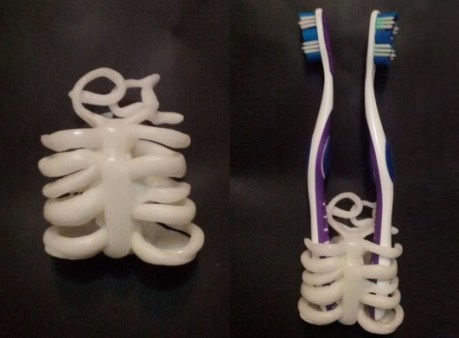 How cool is this toothbrush holder?