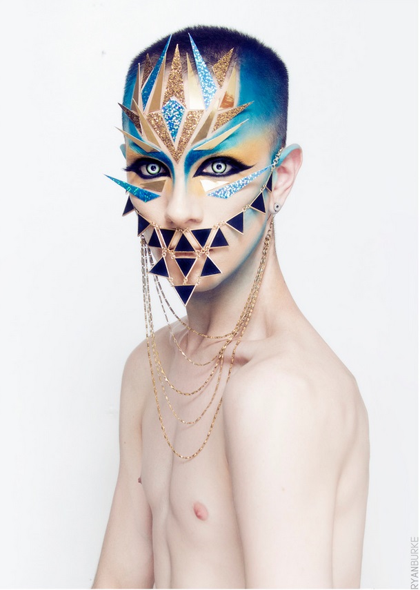 Ryan Burke drag makeup fashion photography