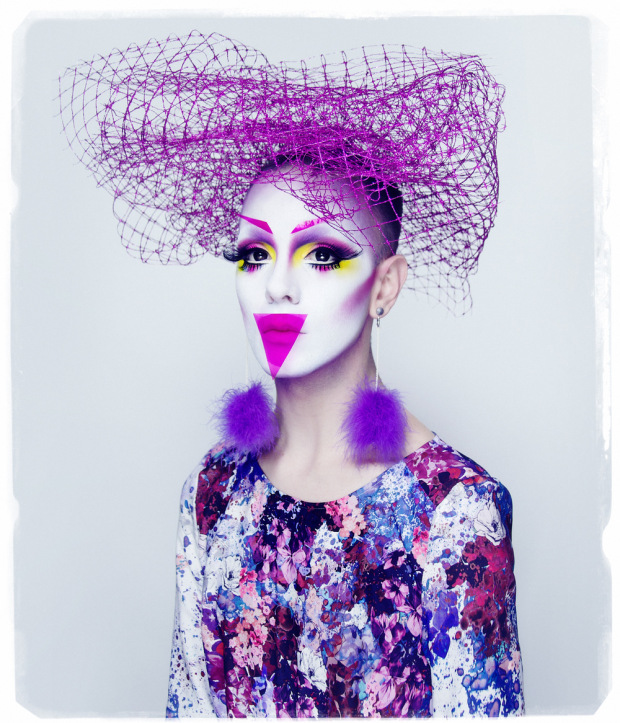 Ryan Burke drag makeup fashion photography