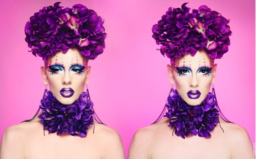 Ryan Burke drag makeup fashion photography