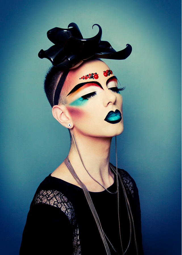 Ryan Burke drag makeup fashion photography