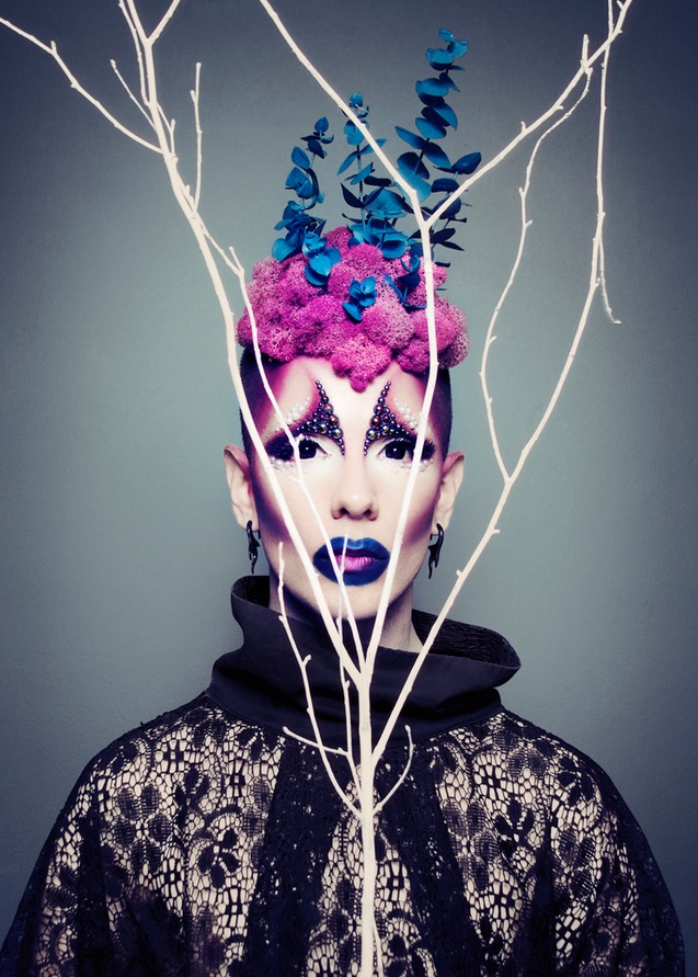 Ryan Burke drag makeup fashion photography