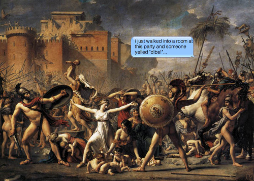Jacques-Louis David | The Intervention of the Sabine Women | 1799