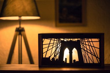 Highly desirable Brooklyn Bridge nightlight. Must have! By IoannisKatsanos
