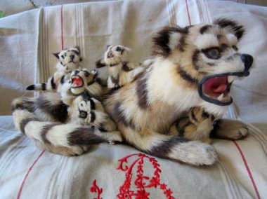 Nothing says Mother's Day like a little taxiderpy. By VintageBooksAndArt