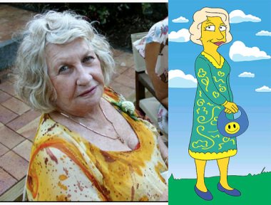 As Mother's Day gifts go, this is pretty awesome. Portrait by SimpsonsArt