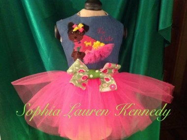 What kinds of places is a dog going that would ever require it to wear a tutu with another tutu on it? By SophiasDivaCloset