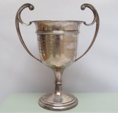 1922 Sterling Bowling Trophy