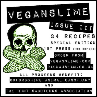 Also in the food section are a few cookbooks, like this one. Vegan slime?!? No, thank you. By the marketing geniuses at VeganSlime