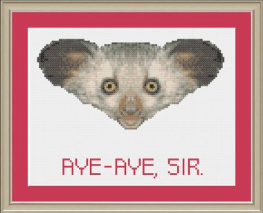 Aye-aye have to give it to them. This is pretty funny. By NerdyLittleStitcher