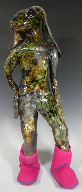 $250 will buy you this sculpture of a rabbit with loose morals. By Malbers2