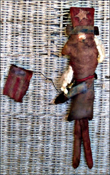 This is Uncle Sam after 100,000,000 cigarettes. American cigarettes. By HicketyPickety