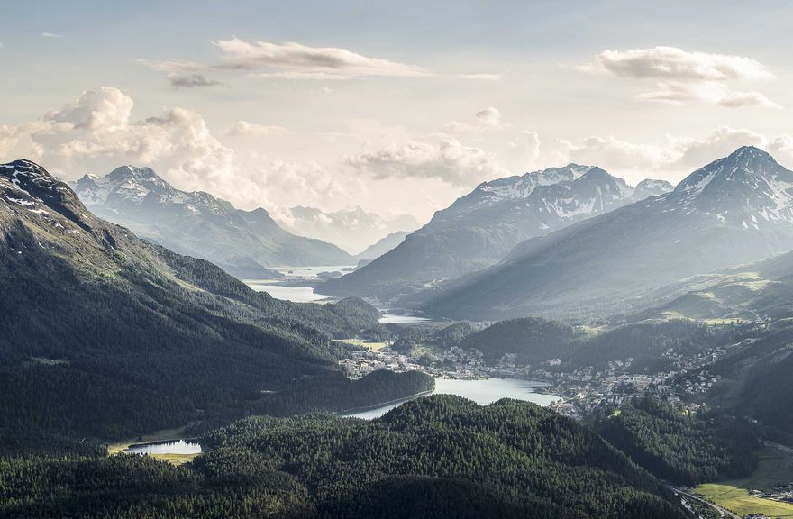 Engadin St. Moritz Mountains. Photo property of www.graubuenden.ch