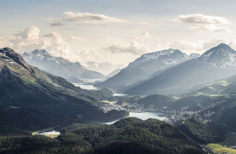 Engadin St. Moritz Mountains. Photo property of www.graubuenden.ch