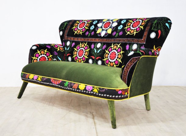 Suzani 2-seater sofa by NameDesignStudio