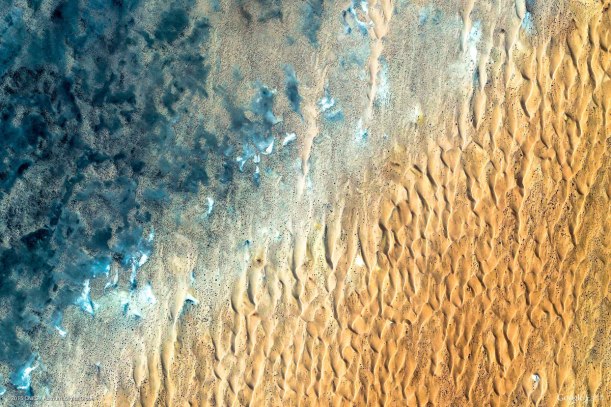 Akjoujt, Mauritania (via Google Earth View)