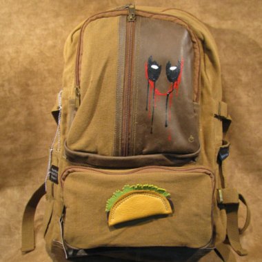 Okay, fine. Painted creepy face. Kind of cool. But how do you explain the taco? By SquadronZ