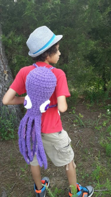 Itchy-looking octopus backpack by CreepyLand. Look, I get it. They ruined your figure and your social life. But there are healthier ways to get back at your children.