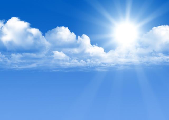 It really was a beautiful day