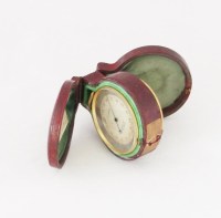 19th Century Swiss Pocket Barometer/Compass Compendium